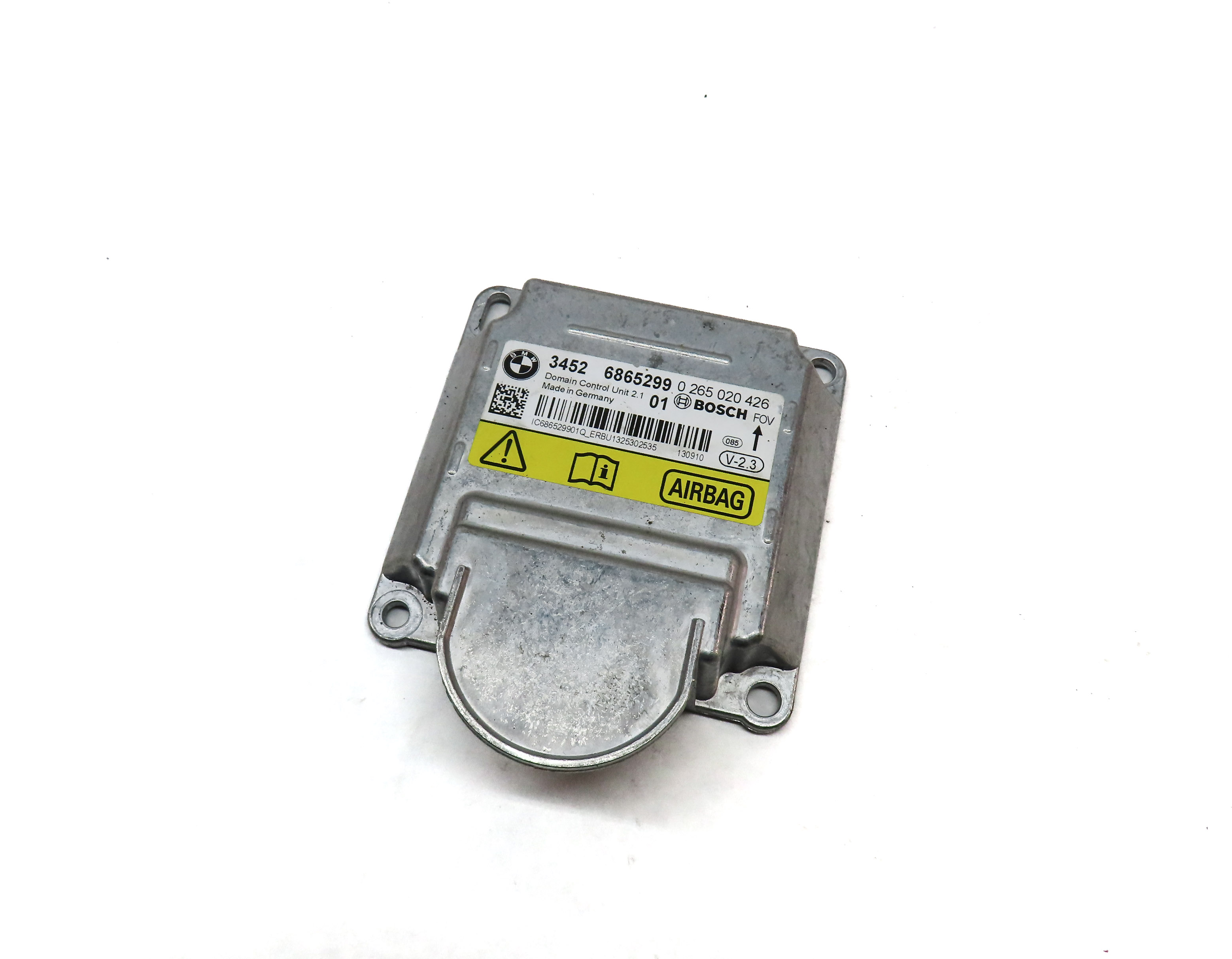 12-21 BMW 2 3 4 5 6 7 X3 X4 X5 X6 (F22 F30 F32 F10 F15 F16 F85) SRS BAG MODULE — exact item pictured
